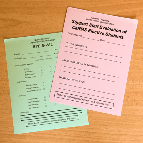 Evaluation Cards